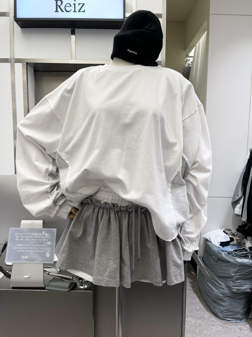 REIZ韓國直郵女裝新款26夏季熱賣人氣職業休閑時尚26春夏衛衣REIZ衛衣