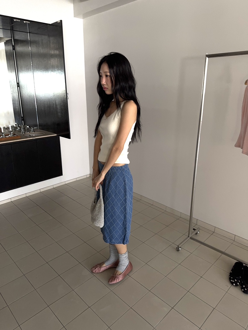 SUNDER MARKET東大門實拍韓國女裝新款26春夏職業吊帶背心SUNDER MARKET吊帶/背心