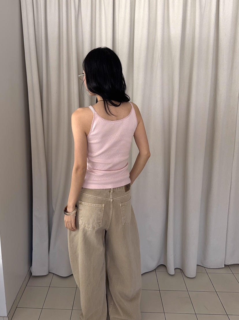 SUNDER MARKET東大門實拍韓國女裝新款26春夏職業吊帶背心SUNDER MARKET吊帶/背心