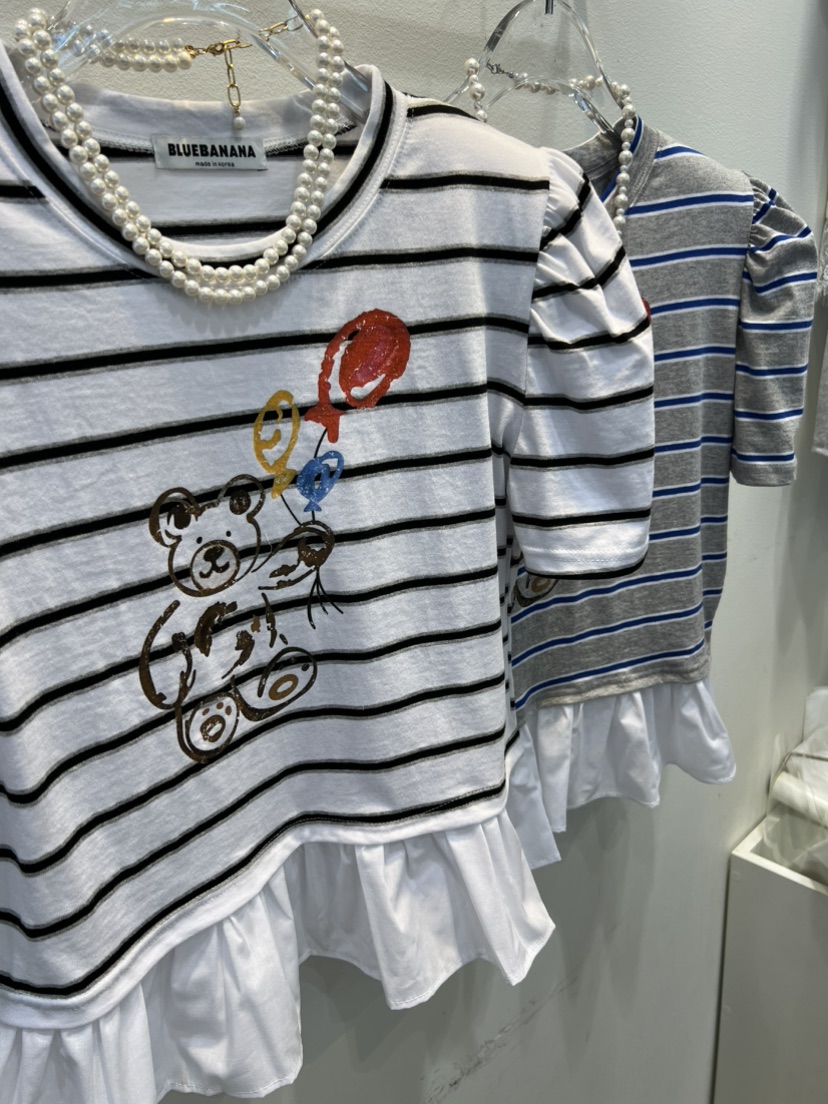 BLUE BANANA韓國直郵女士新品26春夏推薦人氣時尚26夏季T恤BLUE BANANAT恤