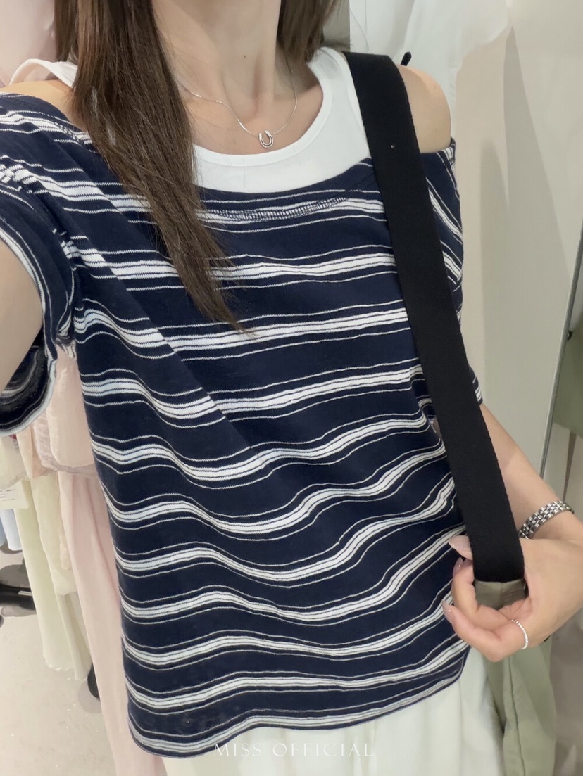 OLA韓國代購女裝新款休閑推薦人氣時尚熱賣26春夏職業T恤mellor/OLAT恤