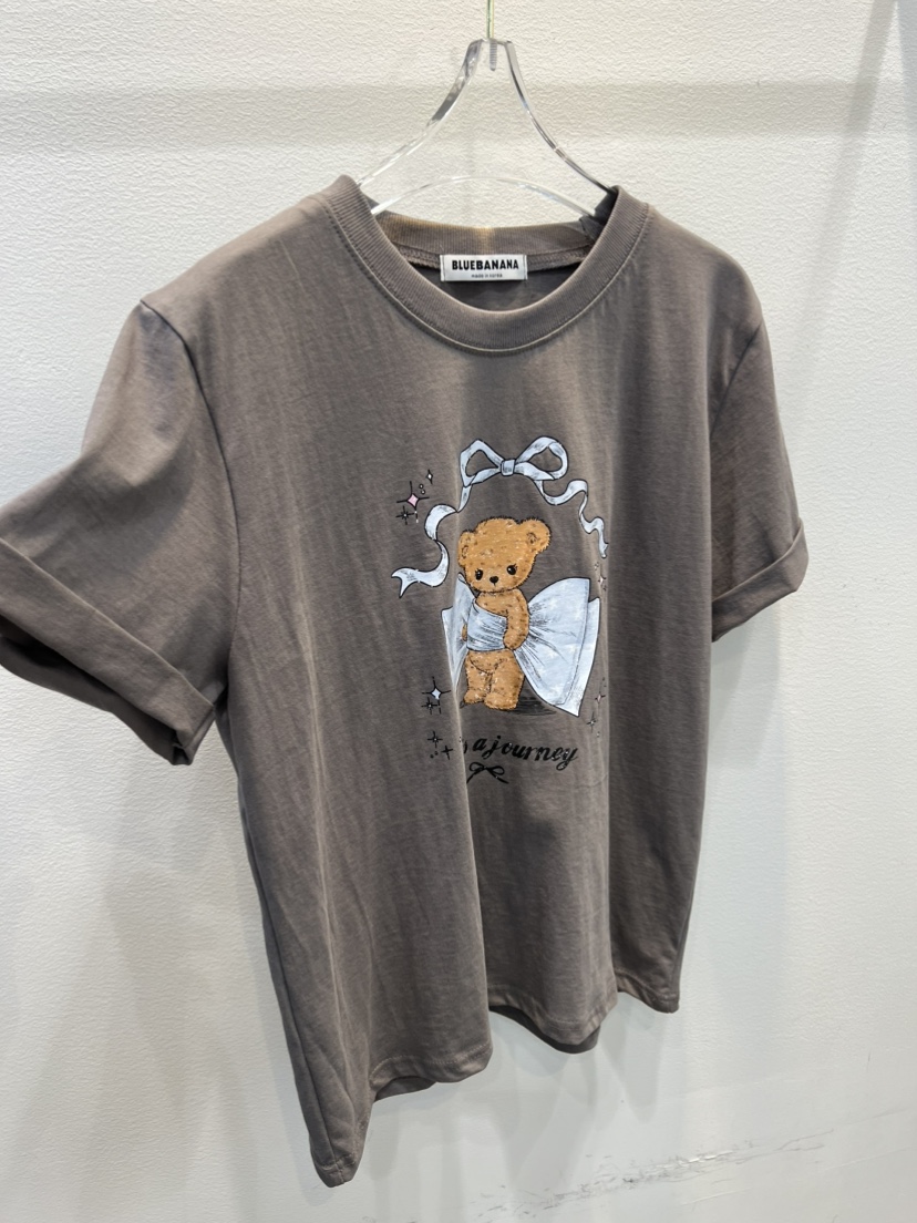 BLUE BANANA韓國東大門直郵女裝新款熱賣26夏季人氣推薦T恤BLUE BANANAT恤圖色2