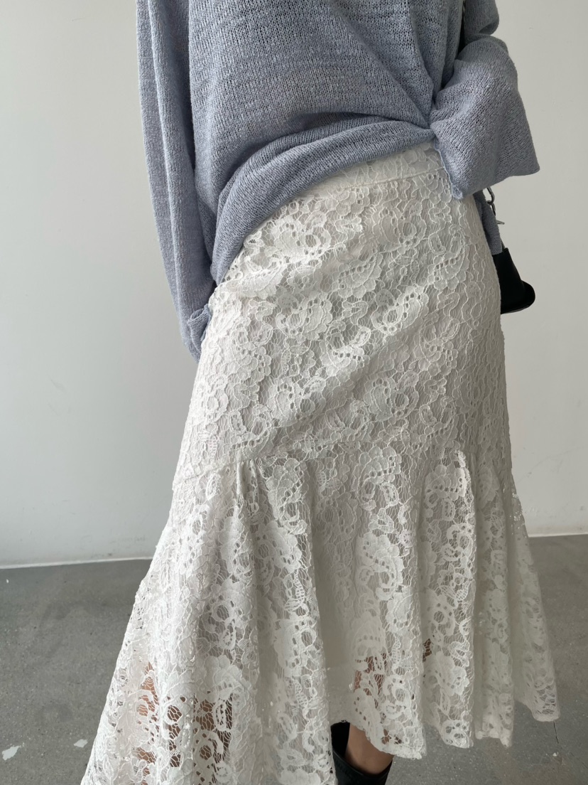 REIZ韓國東大門直郵女裝新品26夏季人氣半身裙中短裙蕾絲REIZ半身裙/中短裙