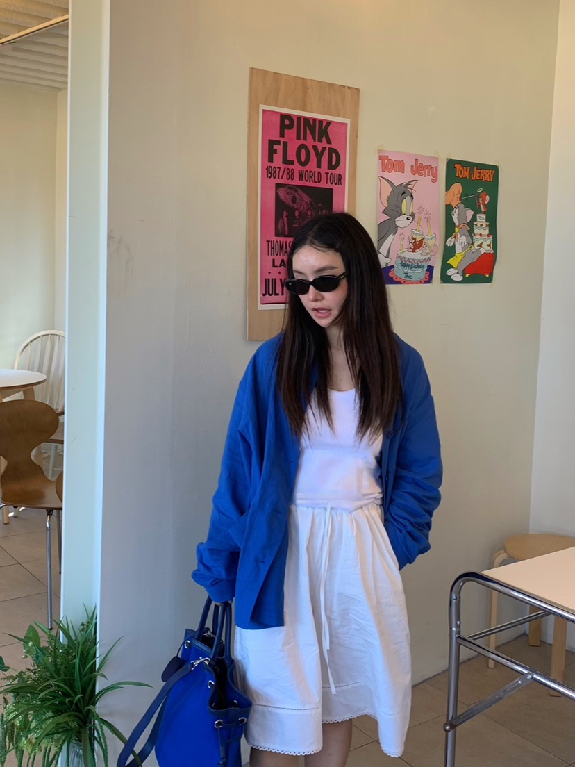 LIKEVAM韓國東大門代購女裝新品26春夏推薦時尚26夏季夾克亞麻LIKEVAM夾克