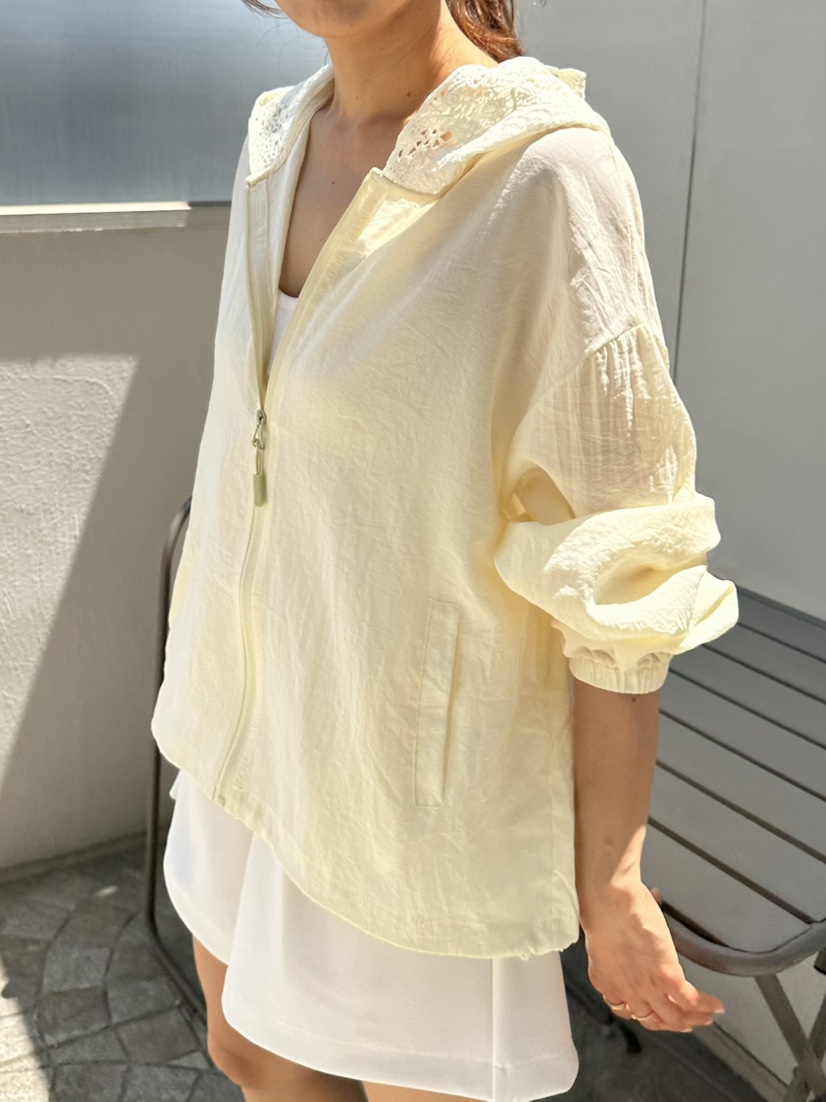 CLASSY-O韓國代購女裝新品熱賣休閑時尚26夏季推薦夾克蕾絲CLASSY-O夾克