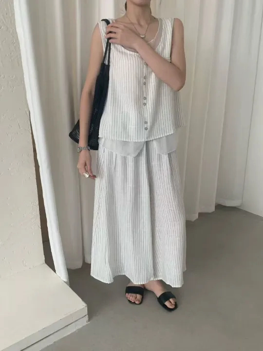 OLA韓國直郵女裝新品職業推薦休閑人氣26夏季26春夏套裝兩件套mellor/OLA套裝
