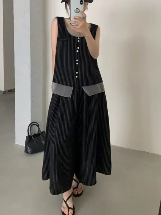 OLA韓國直郵女裝新品職業推薦休閑人氣26夏季26春夏套裝兩件套mellor/OLA套裝
