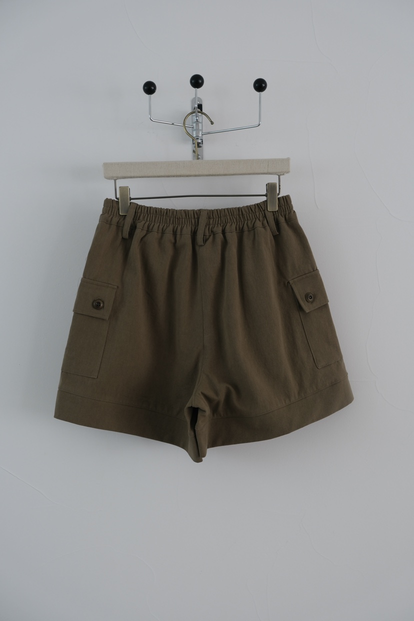 SORBET/FLAT WHITE韓國東大門直郵女士新品職業短褲工裝褲SORBET/FLAT WHITE短褲
