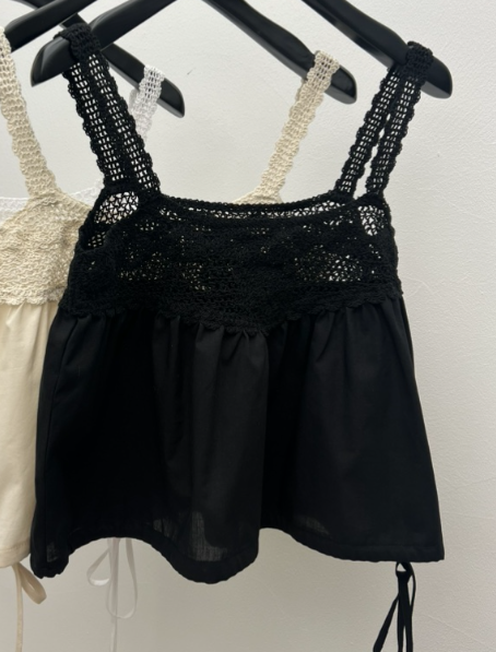 BLACK PIG/BERTO韓國直郵女裝新款職業26春夏吊帶背心撞色BLACK PIG/BERTO吊帶/背心圖色3