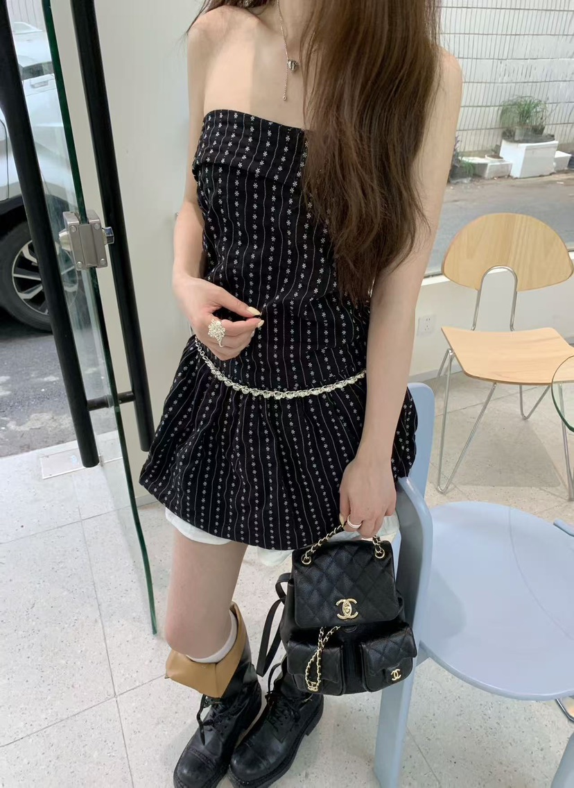 MOVENNE韓國直郵實拍女裝新品休閑職業26夏季時尚人氣連衣裙MOVENNE連衣裙