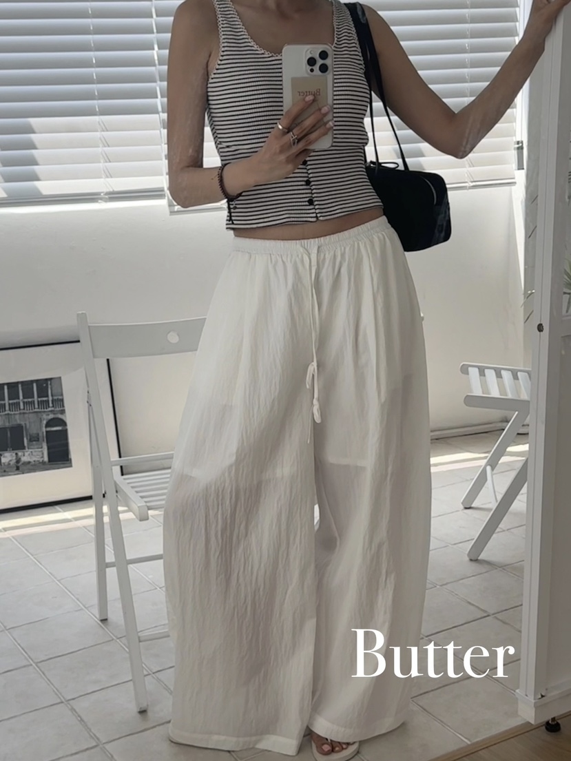 BUTTER-P韓國直郵實拍女裝新品推薦熱賣休閑時尚26春夏休閑褲BUTTER-P休閑褲