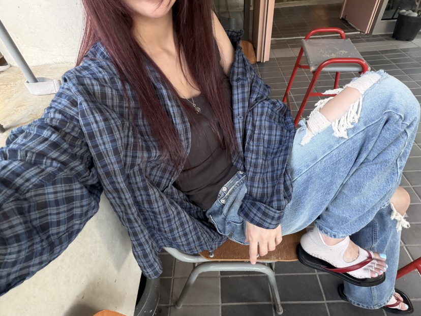 SUNDER MARKET韓國代購女裝新款人氣襯衫蕾絲衫不含內搭紗布SUNDER MARKET襯衫/蕾絲衫