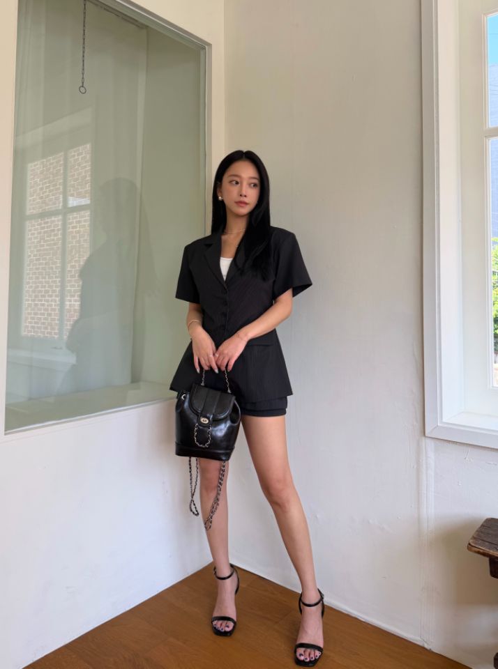 mars韓國東大門代購女士新款26夏季26春夏熱賣推薦西裝西服mars西裝/西服