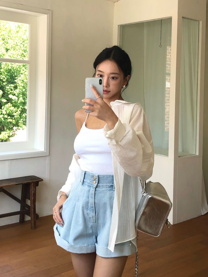 mars韓國直郵女裝新品26夏季26春夏時尚人氣熱賣襯衫蕾絲衫mars襯衫/蕾絲衫