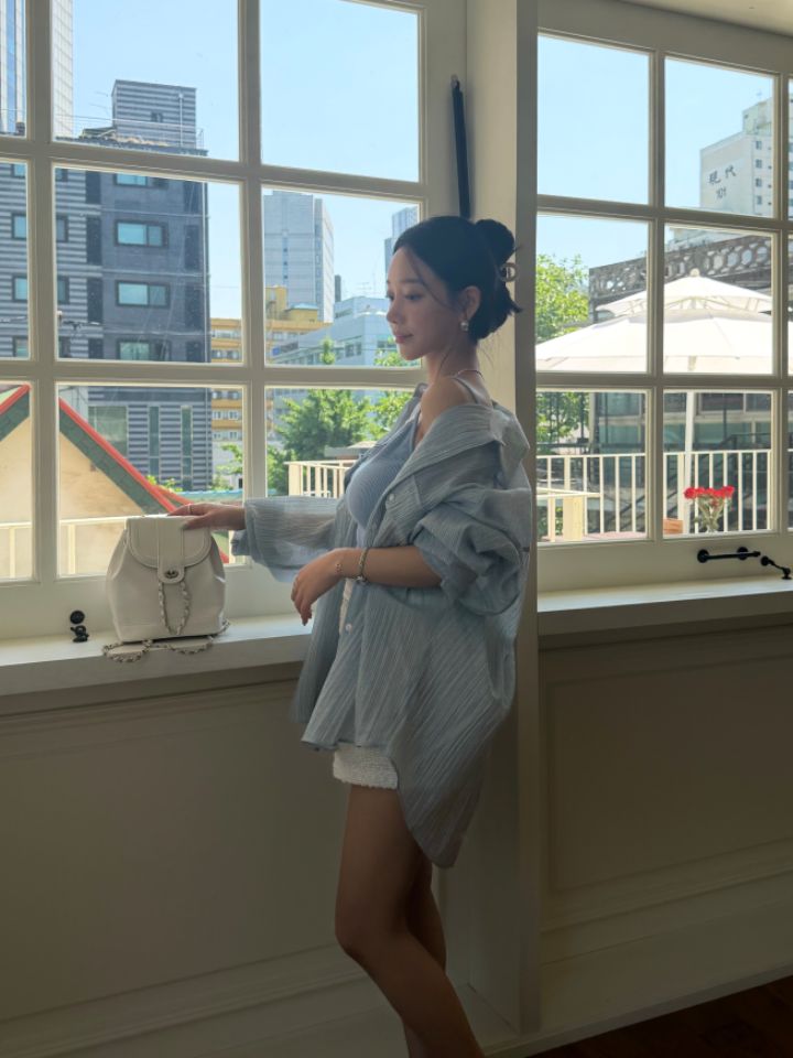mars韓國直郵女裝新品26夏季26春夏時尚人氣熱賣襯衫蕾絲衫mars襯衫/蕾絲衫