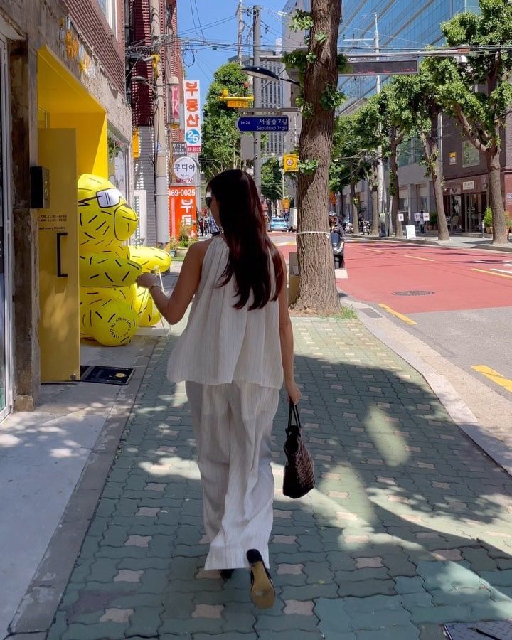 STAY HERE韓國代購女裝新品熱賣休閑26夏季時尚推薦套裝STAY HERE套裝