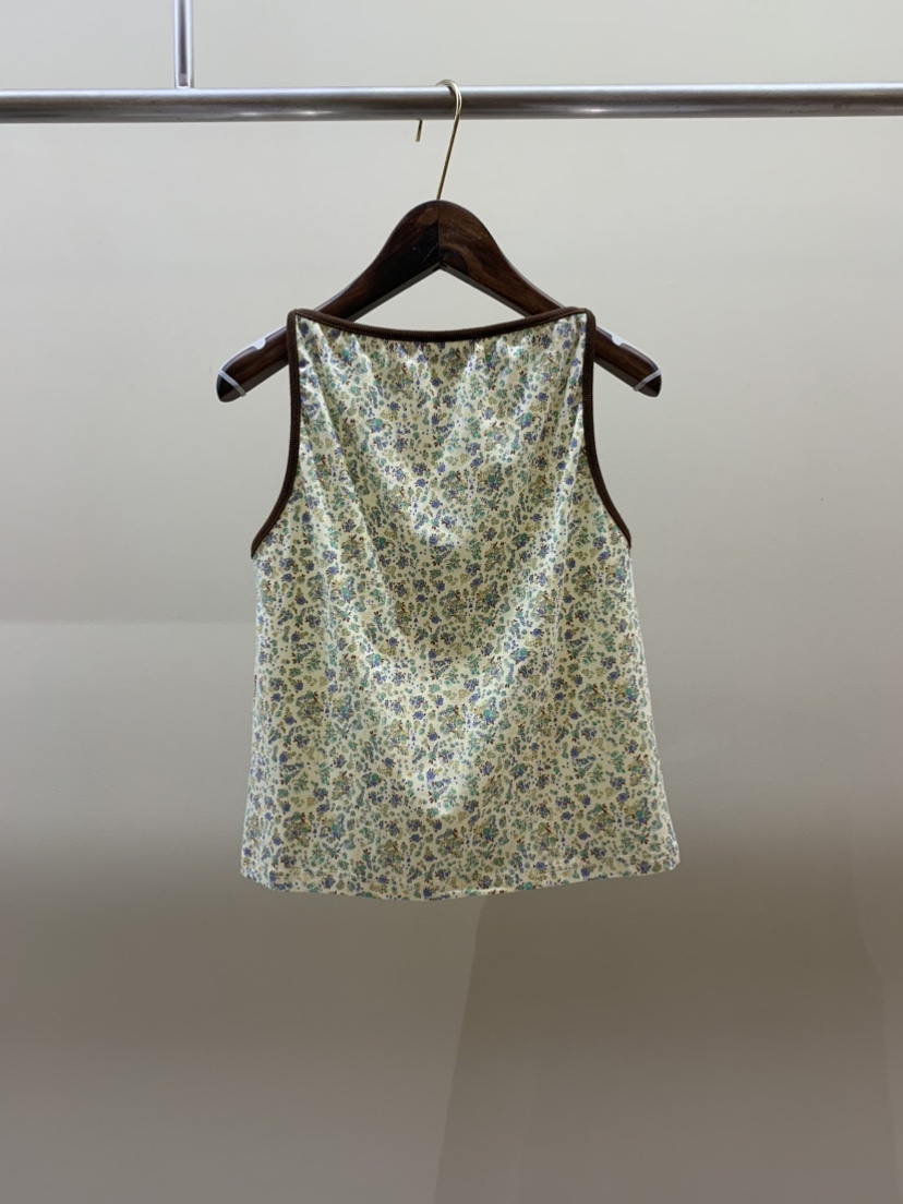 CAMEL-P韓國東大門直郵女士新品26夏季吊帶背心花朵Came_l 家吊帶/背心