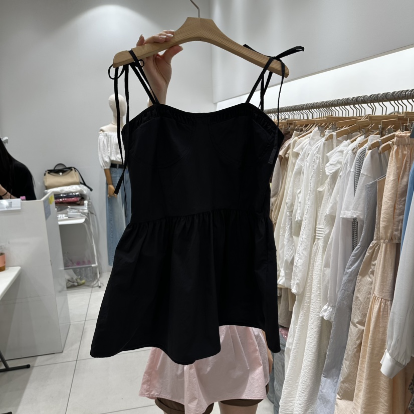 XPARTY韓國東大門直郵女裝新品26夏季人氣熱賣休閑吊帶背心XPARTY吊帶/背心圖色3