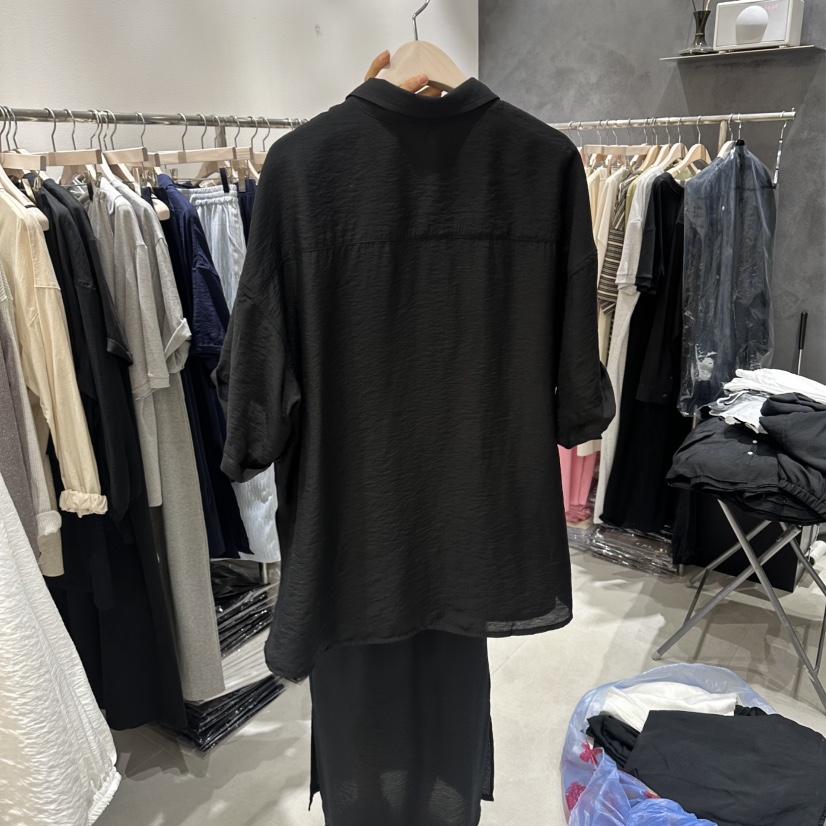 OPEN韓國代購女裝新品職業推薦26春夏時尚熱賣襯衫蕾絲衫OPEN襯衫/蕾絲衫