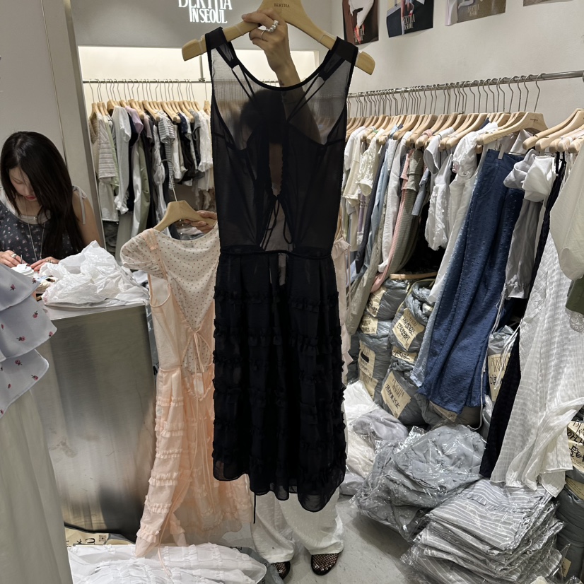 BERTHA韓國東大門代購女裝新品推薦休閑職業熱賣人氣連衣裙BERTHA連衣裙圖色2