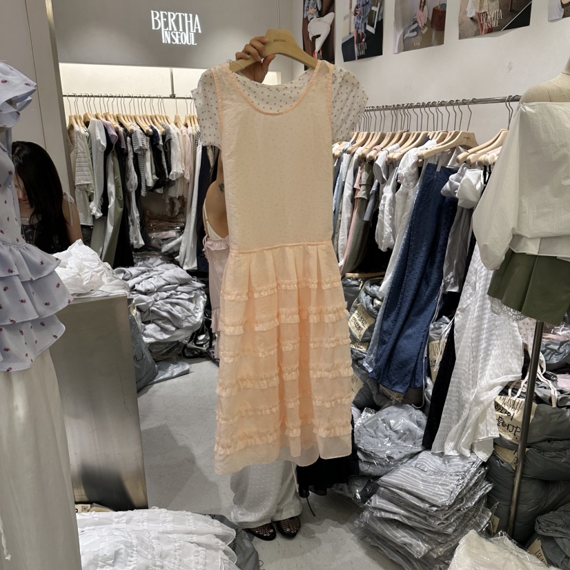 BERTHA韓國東大門代購女裝新品推薦休閑職業熱賣人氣連衣裙BERTHA連衣裙圖色3