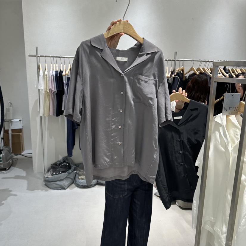 OVU韓國東大門代購女士新品職業推薦26夏季休閑襯衫蕾絲衫OVU襯衫/蕾絲衫圖色2