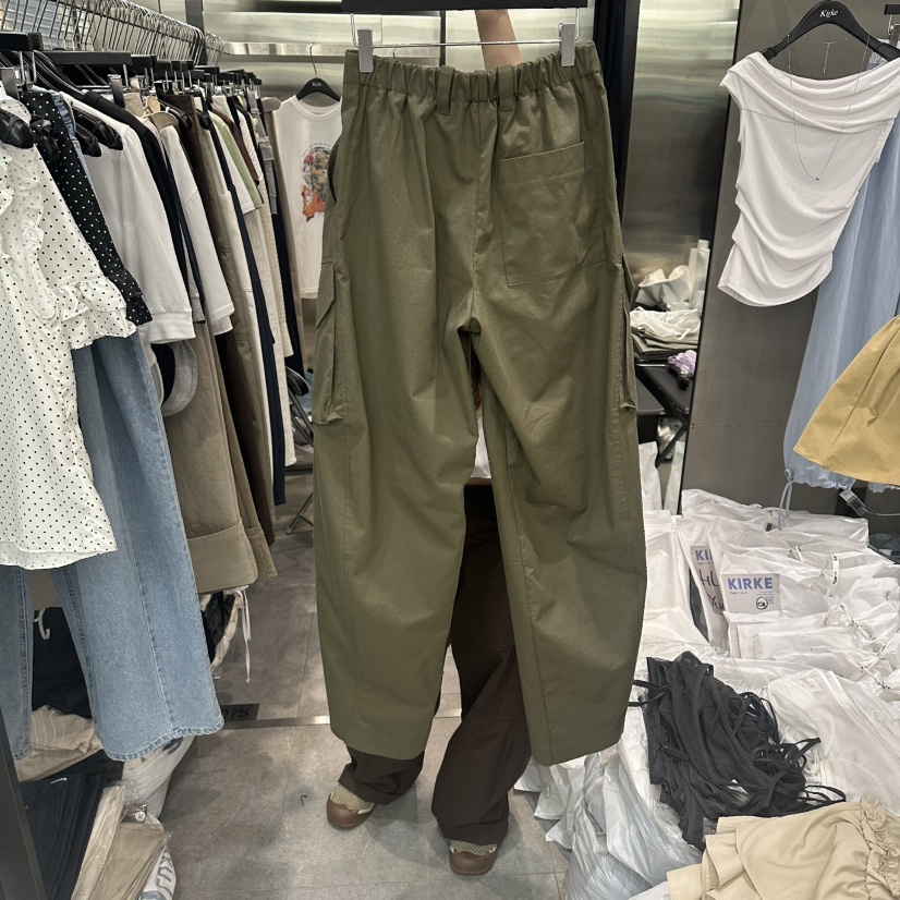 KIRKE韓國東大門代購女裝新品26夏季時尚26春夏職業休閑褲KIRKE休閑褲