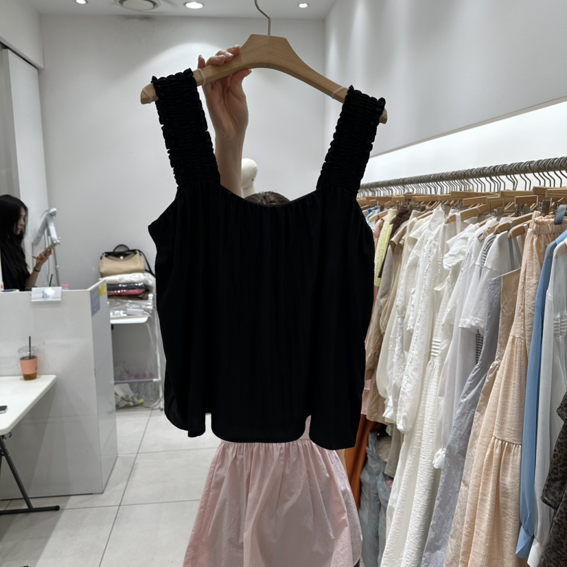 XPARTY韓國代購女裝新品26夏季熱賣人氣職業推薦吊帶背心XPARTY吊帶/背心圖色3