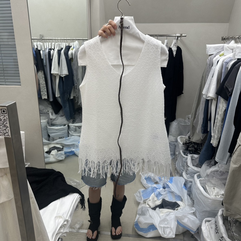 ASCEND韓國直郵女裝新品時尚26夏季人氣推薦吊帶背心含腰帶ASCEND吊帶/背心圖色1