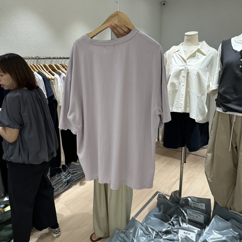 EPIC-S韓國直郵女裝新款26夏季熱賣職業推薦人氣時尚T恤EPIC-ST恤