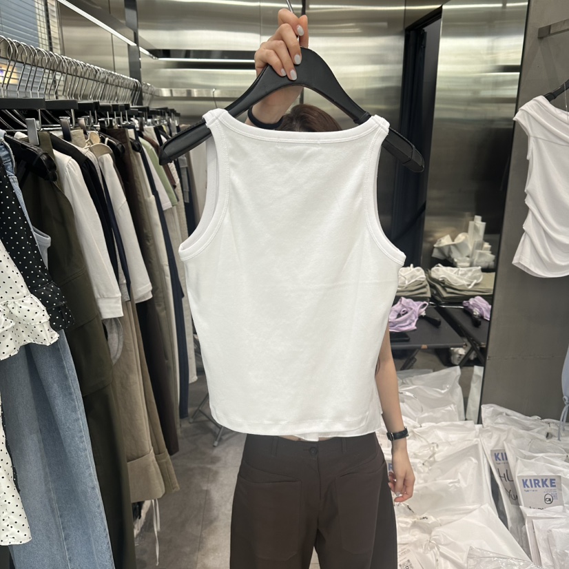 KIRKE韓國直郵實拍女裝新品人氣職業休閑26春夏26夏季吊帶背心KIRKE吊帶/背心