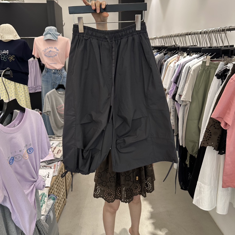 A.CES韓國代購女士新款26夏季休閑人氣26春夏職業熱賣短褲A.CES短褲圖色2