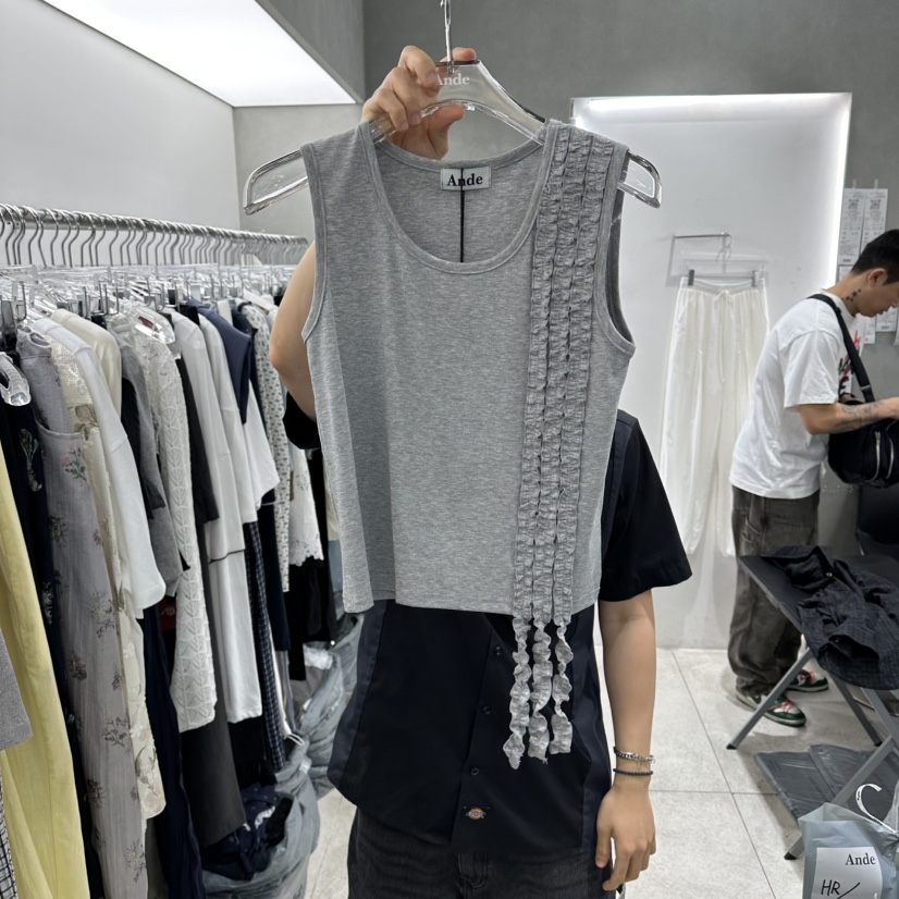ANDE韓國東大門代購女士新品熱賣人氣時尚26夏季吊帶背心Ande吊帶/背心圖色2