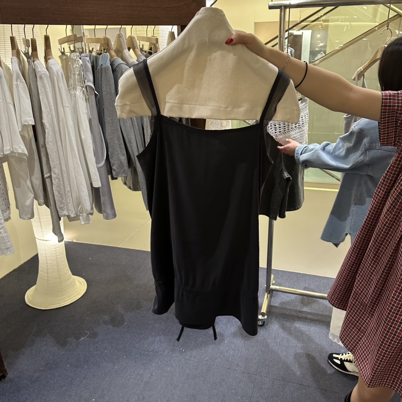 FURE韓國直郵實拍女士新品推薦休閑職業熱賣26夏季吊帶背心FURE吊帶/背心