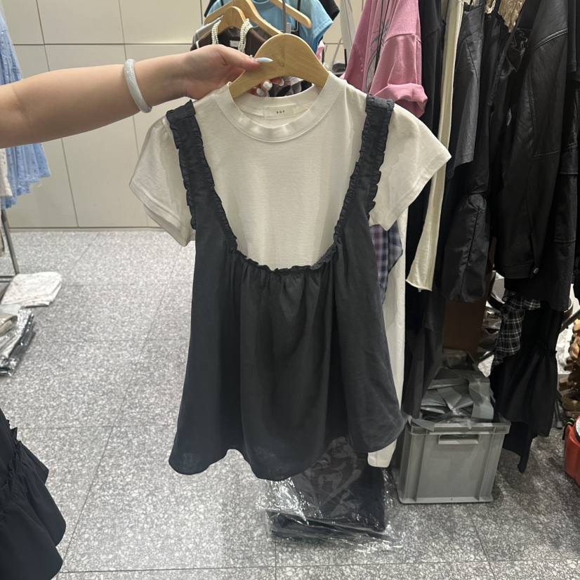 SOF韓國東大門代購女裝新款職業推薦時尚熱賣26春夏吊帶背心SOF吊帶/背心圖色2