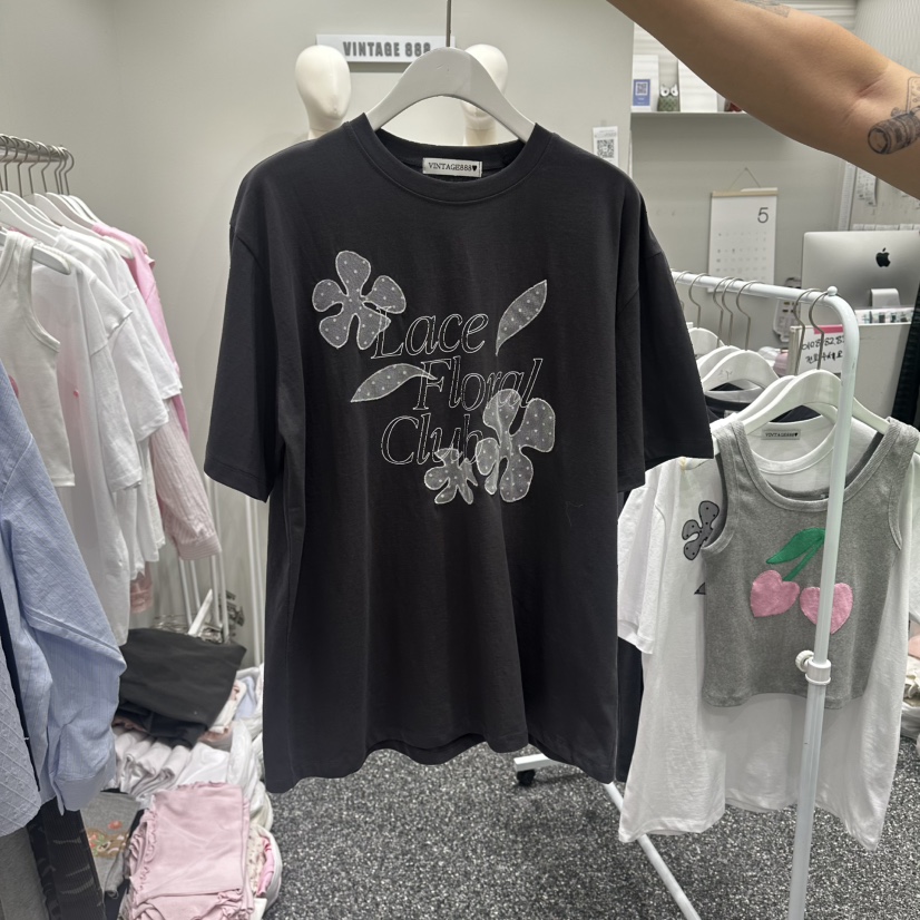 VINTAGE 888韓國東大門代購女裝新品熱賣職業時尚休閑T恤VINTAGE888/TRIPLE EIGHTT恤圖色2