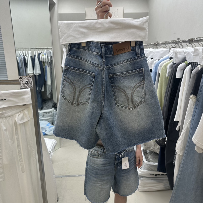 ASCEND韓國東大門代購女裝新品26夏季熱賣休閑推薦26春夏短褲ASCEND短褲