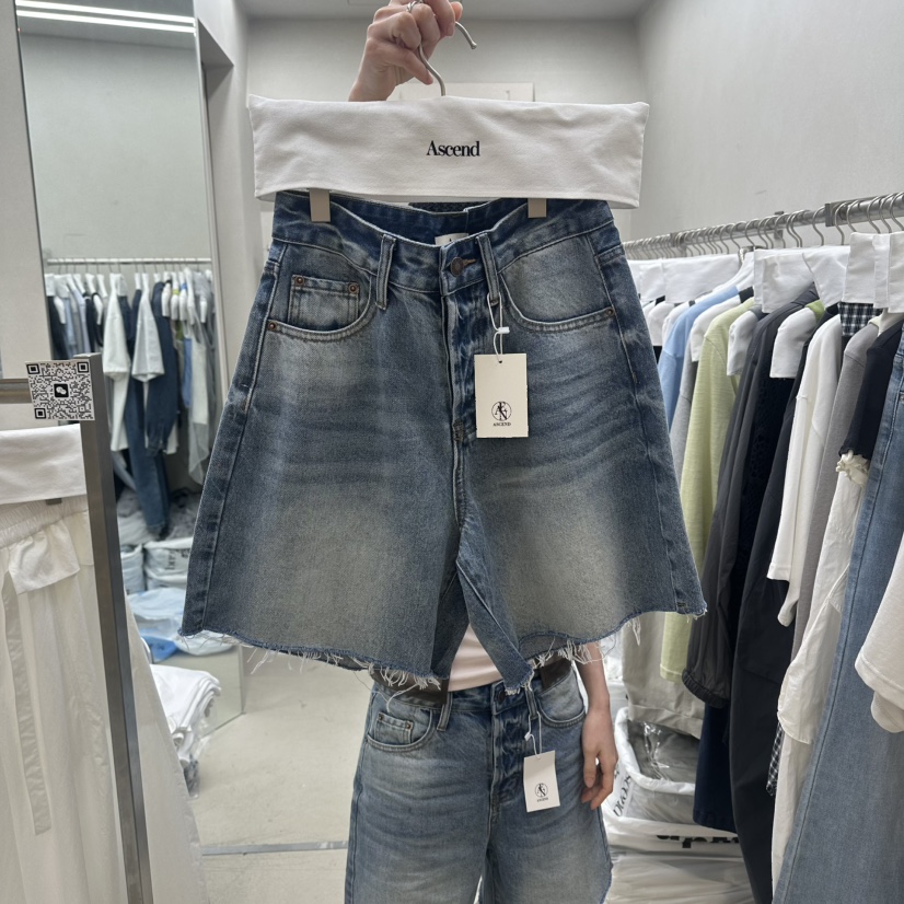 ASCEND韓國東大門代購女裝新品26夏季熱賣休閑推薦26春夏短褲ASCEND短褲圖色1
