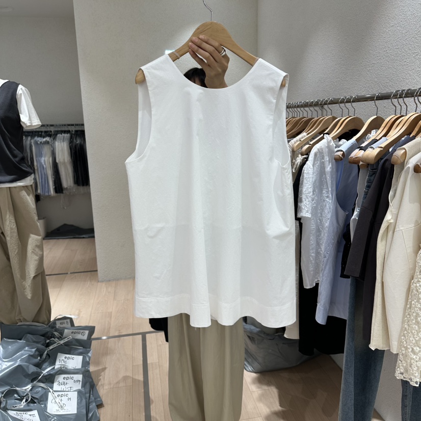 EPIC-S東大門實拍韓國女士新品時尚人氣26春夏休閑吊帶背心EPIC-S吊帶/背心圖色2