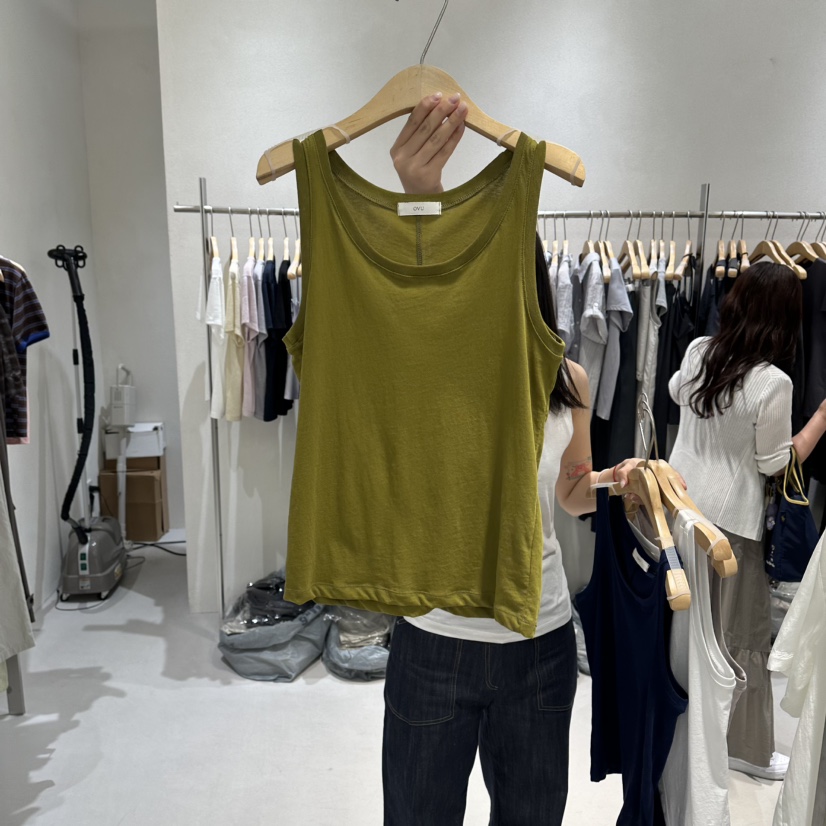 OVU韓國代購女裝新款人氣休閑熱賣推薦時尚26夏季吊帶背心OVU吊帶/背心圖色3