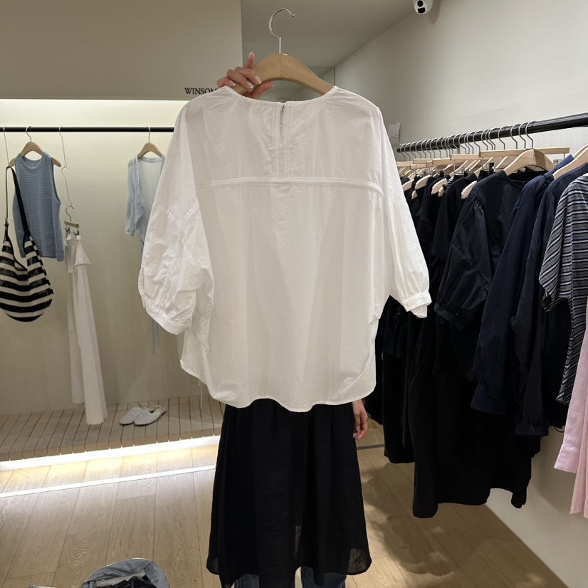 WINSOME韓國代購女士新品26夏季人氣推薦職業熱賣襯衫蕾絲衫WINSOME襯衫/蕾絲衫