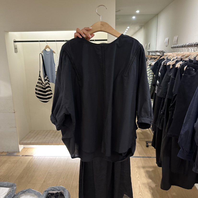 WINSOME韓國代購女士新品26夏季人氣推薦職業熱賣襯衫蕾絲衫WINSOME襯衫/蕾絲衫圖色2