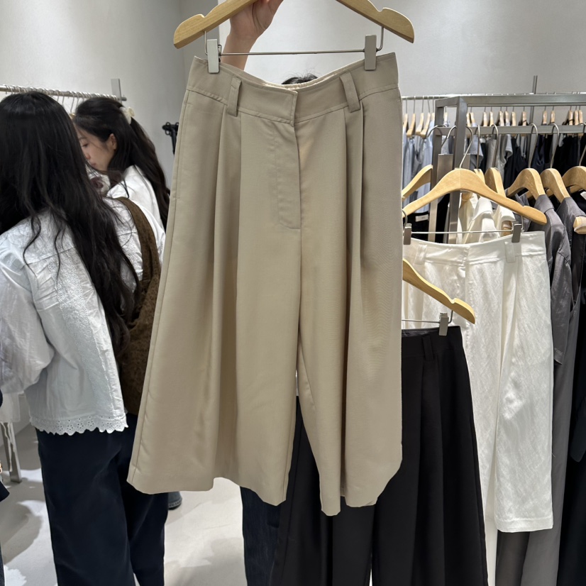OVU韓國直郵女裝新品26春夏休閑人氣時尚推薦26夏季職業短褲OVU短褲圖色2