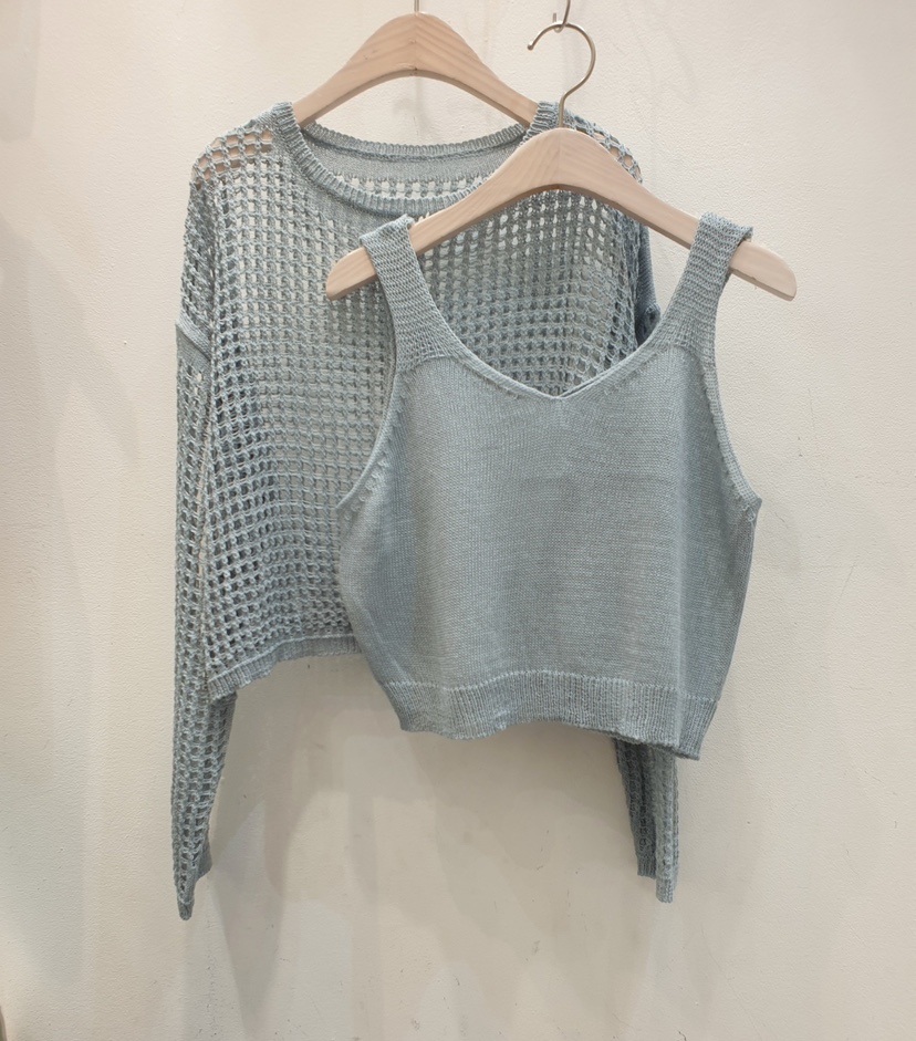 BLACK NOTE韓國直郵實拍女士新品推薦26夏季26春夏休閑套裝BLACK NOTE套裝圖色2