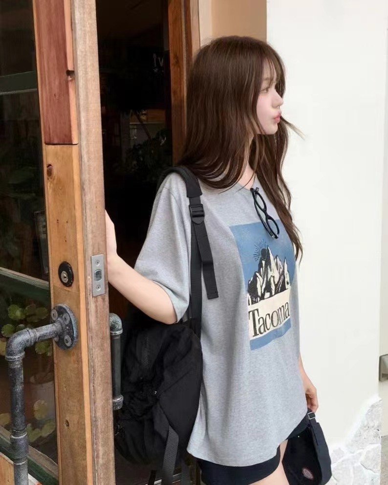 CALLMYNAME東大門實拍韓國女裝新品推薦時尚26春夏休閑T恤Call my nameT恤