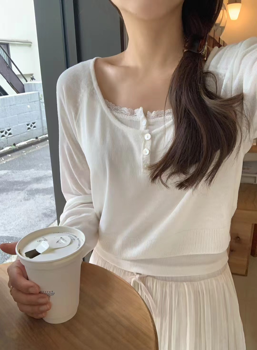 LITER韓國東大門代購女士新品熱賣推薦26夏季26春夏針織衫LITER針織衫