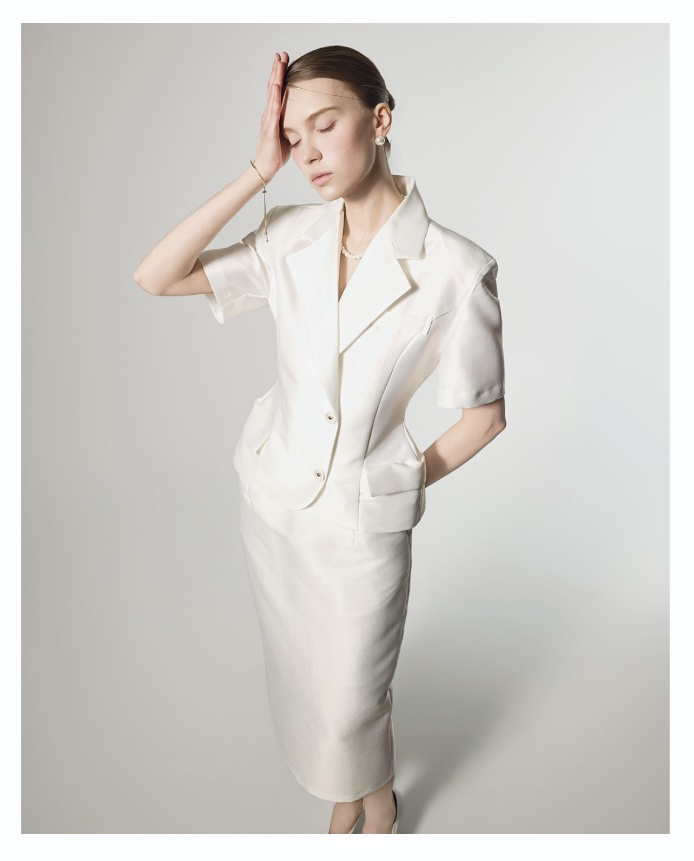 TANIA韓國直郵女士新品26春夏休閑人氣26夏季熱賣西裝西服TANIA西裝/西服