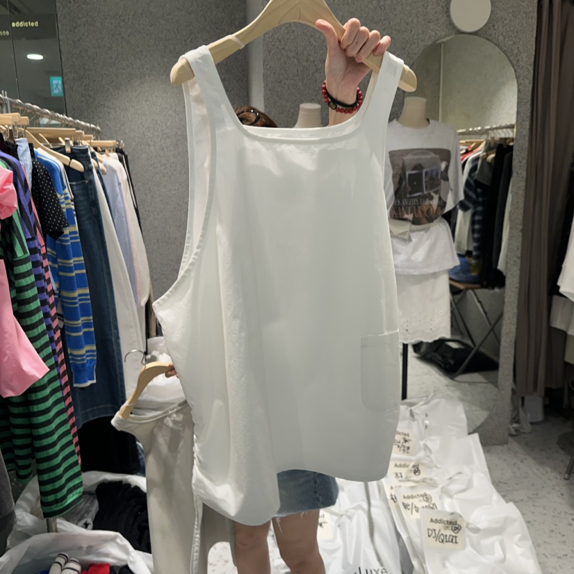 ADDICTED韓國東大門代購女士新品26春夏時尚推薦吊帶背心ADDICTED吊帶/背心圖色1