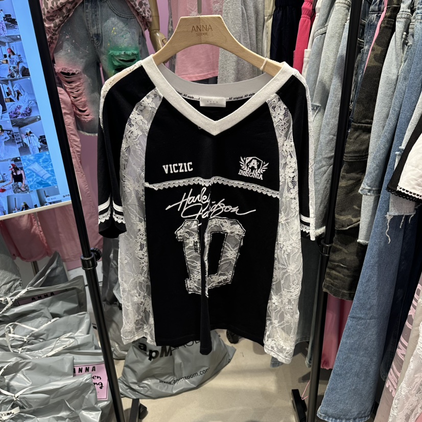 ANNA-P韓國東大門代購女士新品休閑時尚職業人氣26夏季T恤ANNA-PT恤圖色2