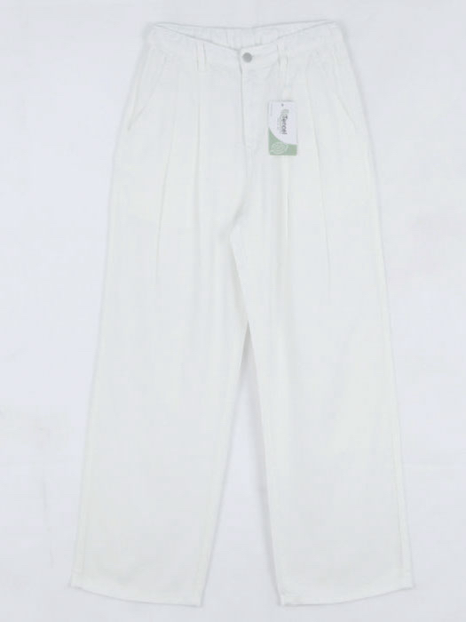 KAELI東大門實拍韓國女士新品26春夏職業休閑褲天絲高腰褶裥KAELI休閑褲圖色1